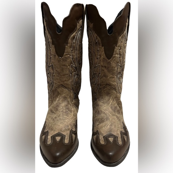 NWOB Dolce by Mojo Maxy Cowboy Western Boots SZ 10M - Picture 6 of 8